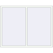 REHAU Euro 70 1680x1370 мм Білий (RAL 9016) з двох сторін