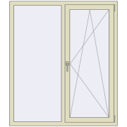 REHAU Euro 60 1300x1500 мм