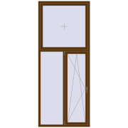 Вікна 1150x2800 мм REHAU Euro 60