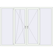 REHAU Euro 70 2350x1750 мм REHAU Euro 70 2350x1750 мм