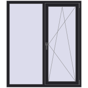 REHAU Euro 70 1300x1500 мм