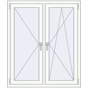 REHAU Brillant-Design 1100x1275 мм