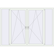 REHAU Euro 60 2350x1700 мм