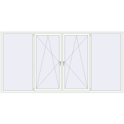 REHAU Euro 60 3380x1680 мм