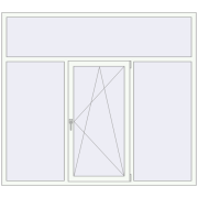 REHAU Euro 70 2080x1850 мм