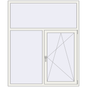 REHAU Euro 60 1500x1800 мм