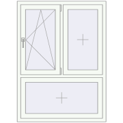 REHAU Euro 70 1070x1450 мм