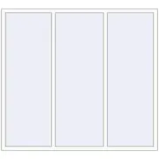 REHAU Euro 70 1985x1800 мм Білий (RAL 9016) з двох сторін REHAU Euro 70 1985x1800 мм Білий (RAL 9016) з двох сторін