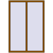 REHAU Euro 70 1120x1600 мм GOLDEN OAK з двох сторін REHAU Euro 70 1120x1600 мм GOLDEN OAK з двох сторін