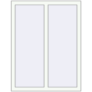 REHAU Brillant-Design 900x1150 мм Білий (RAL 9016) з двох сторін REHAU Brillant-Design 900x1150 мм Білий (RAL 9016) з двох сторін