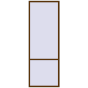 Вікна 1000x2800 мм REHAU SYNEGO MD WALNUT з двох сторін
