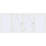 REHAU Euro 60 3000x1300 мм