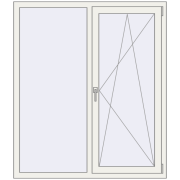 REHAU Euro 60 1300x1500 мм