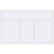 REHAU Euro 60 2350x1500 мм REHAU Euro 60 2350x1500 мм