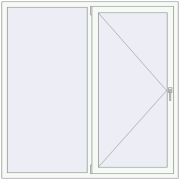 REHAU Euro 60 1600x1600 мм