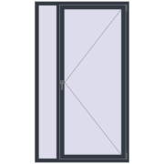 REHAU Brillant-Design 1200x2050 мм