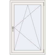 Вікна 900x1300 мм REHAU Euro 60