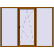 REHAU Euro 70 2400x1800 мм REHAU Euro 70 2400x1800 мм