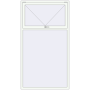 Вікна 1200x2200 мм REHAU Euro 70