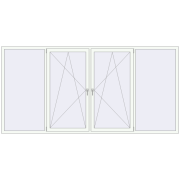 REHAU Euro 70 3250x1600 мм