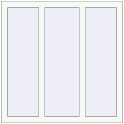 REHAU Euro 60 1000x1000 мм Білий (RAL 9016) з двох сторін REHAU Euro 60 1000x1000 мм Білий (RAL 9016) з двох сторін