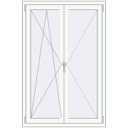 Вікна 1000x1500 мм Altest Pony 375