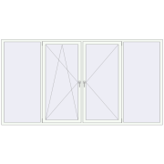 REHAU Euro 70 3200x1700 мм REHAU Euro 70 3200x1700 мм