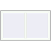 Вікна 1000x600 мм REHAU Euro 60