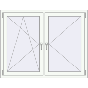 REHAU Euro 60 1350x1100 мм