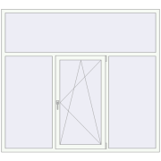 Вікна 2100x1900 мм Altest Pony 375