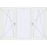 REHAU Euro 70 1999x1380 мм REHAU Euro 70 1999x1380 мм