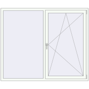 REHAU Euro 70 1800x1500 мм