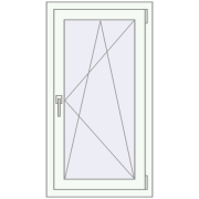 REHAU Euro 70 600x1090 мм