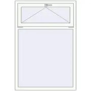 REHAU Brillant-Design 1000x1460 мм Білий (RAL 9016) з двох сторін REHAU Brillant-Design 1000x1460 мм Білий (RAL 9016) з двох сторін