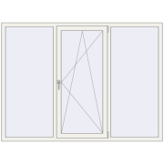 REHAU Euro 70 2040x1500 мм