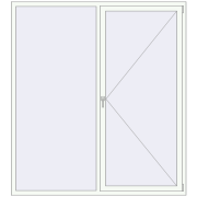 REHAU Euro 60 1900x2100 мм REHAU Euro 60 1900x2100 мм