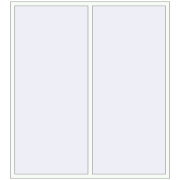 REHAU SYNEGO MD 1890x2100 мм Білий (RAL 9016) з двох сторін