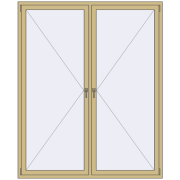 Altest Pony 375 1800x2200 мм RAL 1000 Green beige з двох сторін
