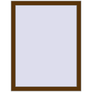 REHAU Euro 60 800x1000 мм WALNUT з двох сторін