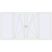 REHAU Euro 70 3070x1660 мм REHAU Euro 70 3070x1660 мм
