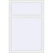 REHAU Euro 60 1000x1500 мм Білий (RAL 9016) з двох сторін REHAU Euro 60 1000x1500 мм Білий (RAL 9016) з двох сторін
