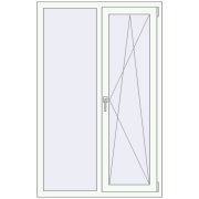 REHAU Euro 70 1000x1600 мм REHAU Euro 70 1000x1600 мм