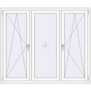 REHAU Euro 60 1700x1430 мм