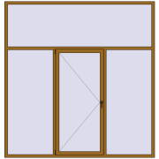 REHAU Brillant-Design 2500x2600 мм LIGHT_OAK з двох сторін REHAU Brillant-Design 2500x2600 мм LIGHT_OAK з двох сторін