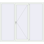 REHAU Brillant-Design 2000x1800 мм