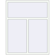 REHAU Euro 60 1200x1500 мм Білий (RAL 9016) з двох сторін REHAU Euro 60 1200x1500 мм Білий (RAL 9016) з двох сторін