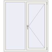 REHAU Brillant-Design 1300x1500 мм