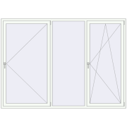 Вікна 2500x1800 мм Altest Pony 375