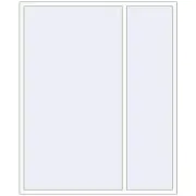 REHAU SYNEGO MD 1800x2200 мм Білий (RAL 9016) з двох сторін REHAU SYNEGO MD 1800x2200 мм Білий (RAL 9016) з двох сторін