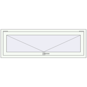 REHAU Euro 70 1500x500 мм Білий (RAL 9016) з двох сторін REHAU Euro 70 1500x500 мм Білий (RAL 9016) з двох сторін